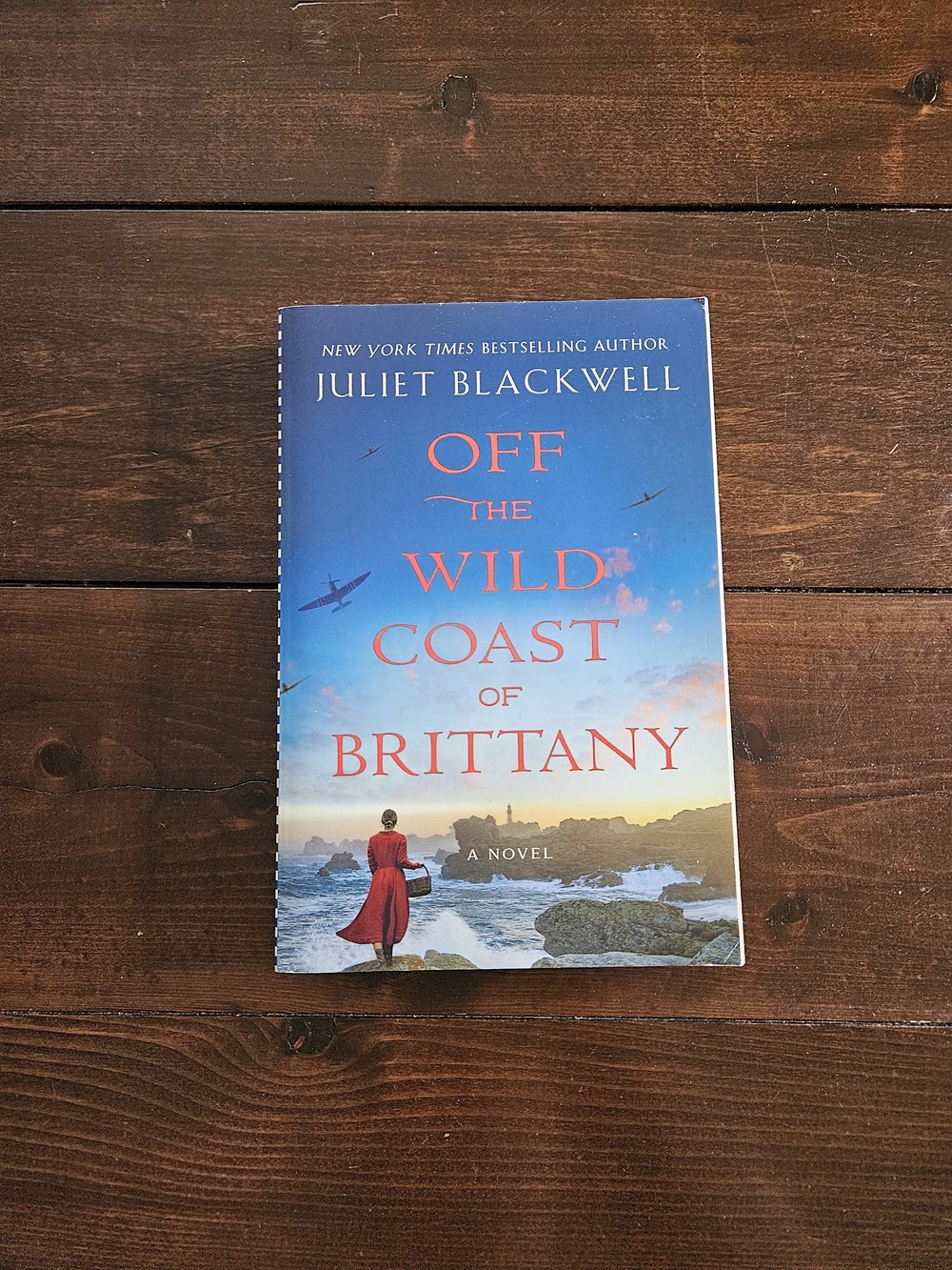 Off The Wild Coast of Brittany by Juliet Blackwell Paperback Historical Fiction